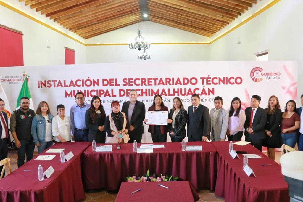Instala Chimalhuacán el primer Secretariado Técnico Municipal de